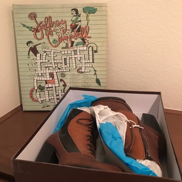 EUC Jeffrey Campbell ‘Boom’ Leather Boots / Size 7.5 - Picture 7 of 10